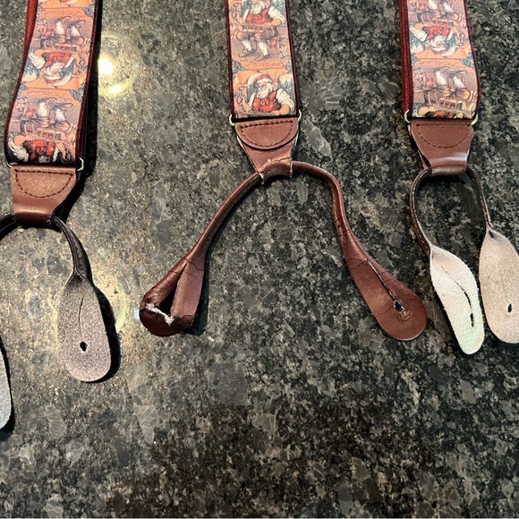 Santa suspenders, adjustable with buttons. - Picture 6 of 6